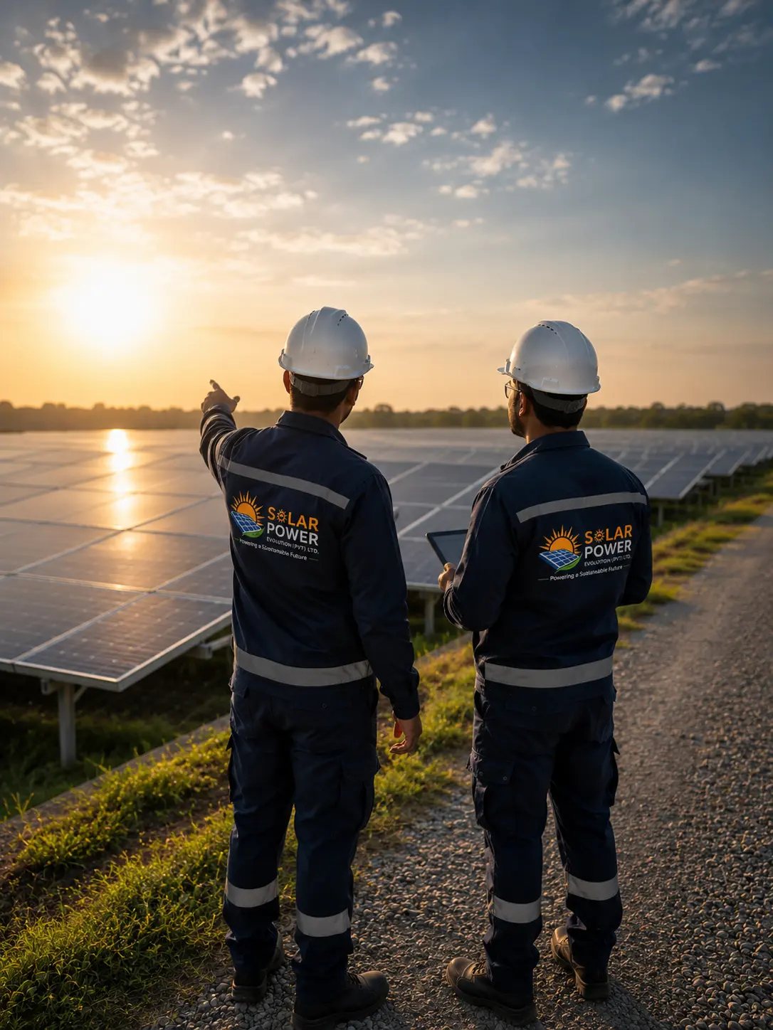 Solar Power Evolution teamwork